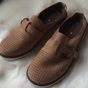 MERRELL WOMEN LEATHER SLIDES SIZE 10